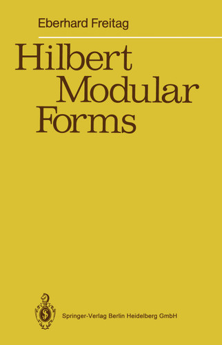 Hilbert Modular Forms book cover by Eberhard Freitag