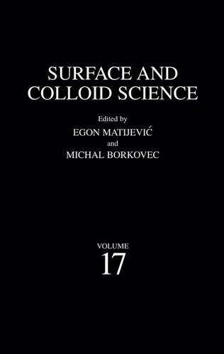 Surface and Colloid Science (Surface and Colloid Science #17) book cover by 