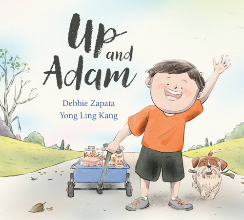 Up and Adam book cover by Debbie Zapata
