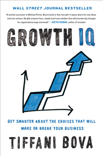 Growth IQ: Get Smarter About the Choices that Will Make or Break Your Business book cover by Tiffani Bova