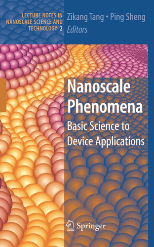 Nanoscale Phenomena: Basic Science to Device Applications (Lecture Notes in Nanoscale Science and Technology #2) book cover by 