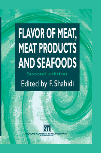 Flavor of Meat, Meat Products and Seafood book cover by Fereidoon Shahidi