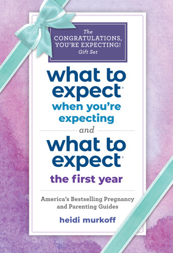 What to Expect: The Congratulations, You're Expecting! Gift Set NEW: (Includes What to Expect When You're Expecting and What to Expect The First Year) (What to Expect) book cover by Heidi Murkoff
