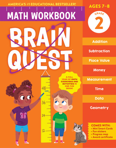 Brain Quest Math Workbook: 2nd Grade (Brain Quest Math Workbooks) book cover by Workman Publishing
