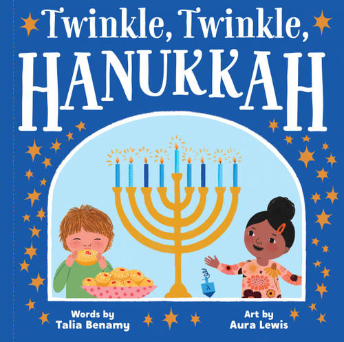 Twinkle, Twinkle, Hanukkah book cover by Talia Benamy