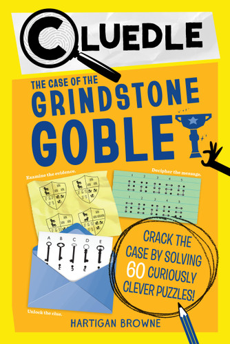 Cluedle: The Case of the Grindstone Goblet (Book 5) (Cluedle #5) book cover by Hartigan Browne