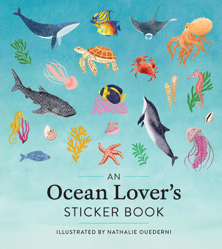 An Ocean Lover's Sticker Book book cover by Workman Publishing