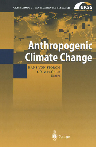 Anthropogenic Climate Change (GKSS School of Environmental Research) book cover by 