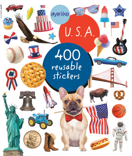 Eyelike Stickers U.S.A. (Eyelike Stickers) book cover by Workman Publishing