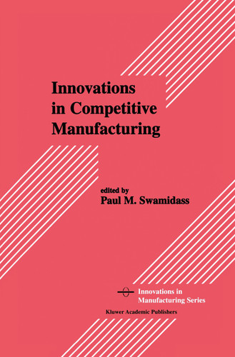 Innovations in Competitive Manufacturing book cover by 