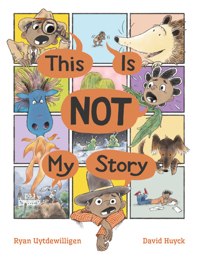 This Is Not My Story book cover by Ryan Uytdewilligen