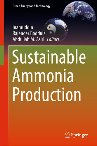 Sustainable Ammonia Production (Green Energy and Technology) book cover by 