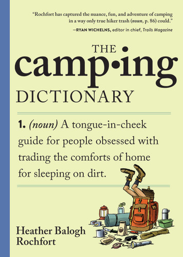 The Camping Dictionary book cover by Heather Balogh Rochfort