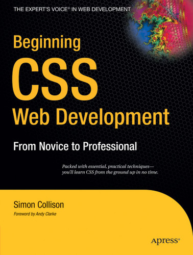 Beginning CSS Web Development: From Novice to Professional book cover by Simon Collison