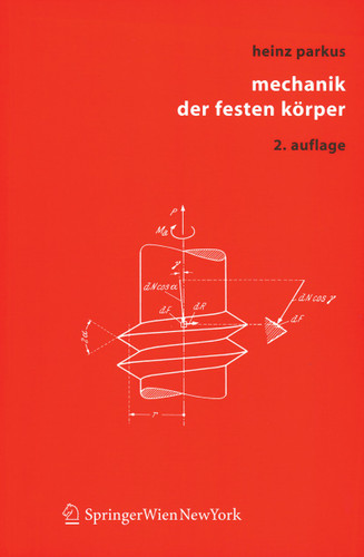 Mechanik der festen Körper book cover by H. Parkus