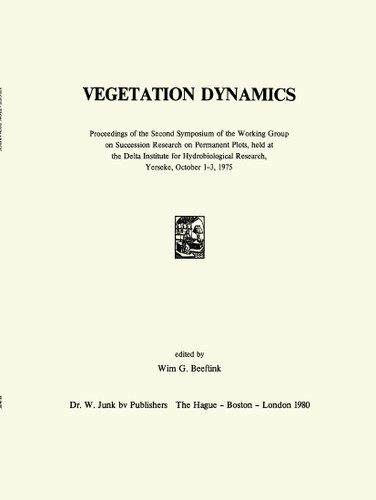 Vegetation Dynamics book cover by 