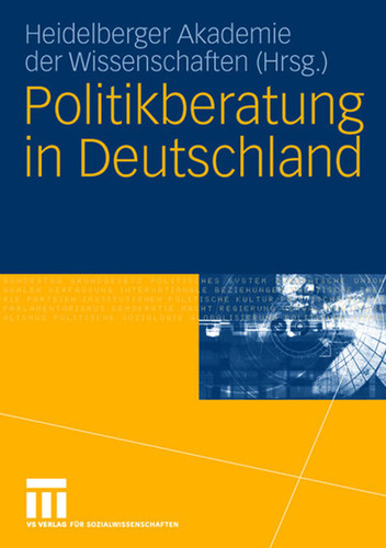 Politikberatung in Deutschland book cover by 