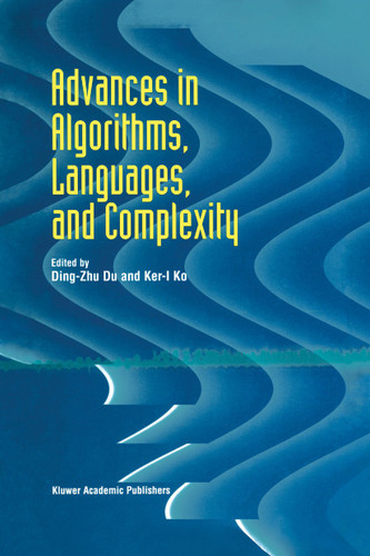 Advances in Algorithms, Languages, and Complexity book cover by 