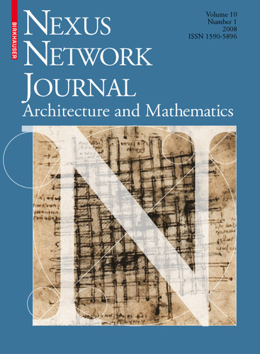 Nexus Network Journal 10,1: Architecture and Mathematics (Nexus Network Journal #10,1) book cover by 