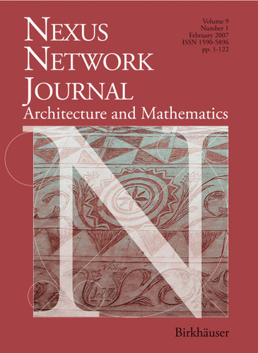 Nexus Network Journal 9,1: Architecture and Mathematics (Nexus Network Journal #9,1) book cover by 