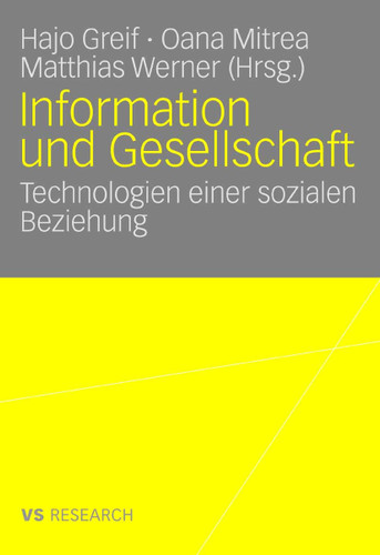 Information und Gesellschaft: Technologien einer sozialen Beziehung book cover by 