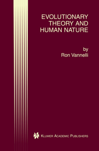 Evolutionary Theory and Human Nature book cover by Ron Vannelli