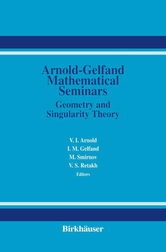 The Arnold-Gelfand Mathematical Seminars book cover by 