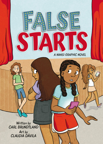 False Starts (A Nansi Graphic Novel #2) book cover by Carl Brundtland