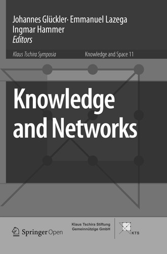 Knowledge and Networks (Knowledge and Space #11) book cover by 