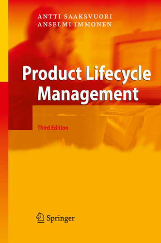 Product Lifecycle Management book cover by Antti Saaksvuori, Anselmi Immonen