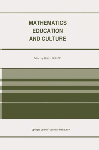 Mathematics Education and Culture book cover by 