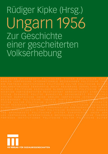 Ungarn 1956: Zur Geschichte einer gescheiterten Volkserhebung book cover by 
