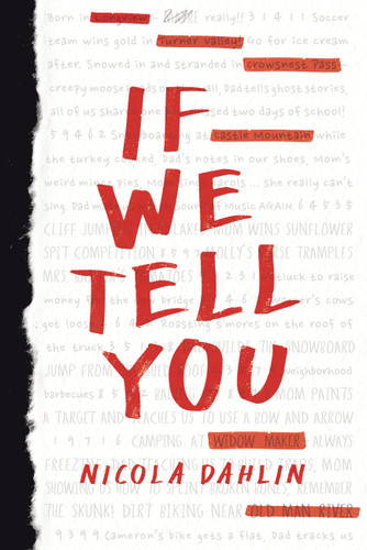 If We Tell You book cover by Nicola Dahlin