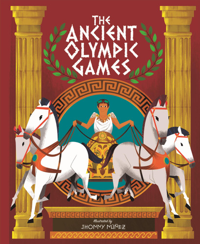 The Ancient Olympic Games book cover by Jhonny Núñez