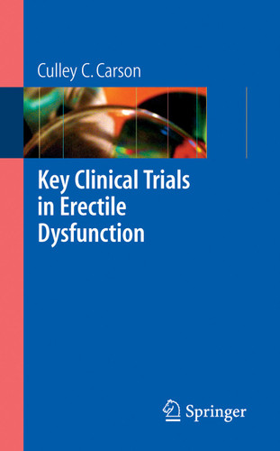 Key Clinical Trials in Erectile Dysfunction book cover by Culley C. Carson