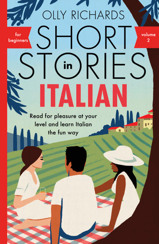 Short Stories In Italian for Beginners Volume 2 book cover by Olly Richards