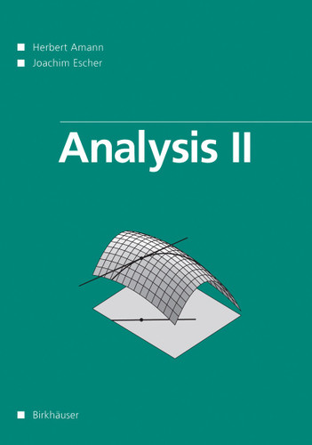 Analysis II book cover by Herbert Amann, Joachim Escher