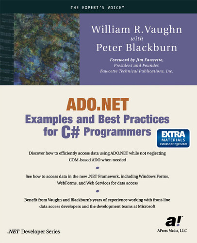 ADO.NET Examples and Best Practices for C# Programmers book cover by Peter D. Blackburn, William Vaughn