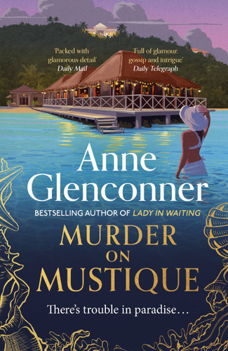 Murder on Mustique book cover by Anne Glenconner