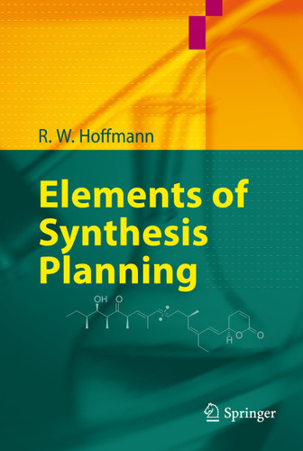 Elements of Synthesis Planning book cover by R. W. Hoffmann