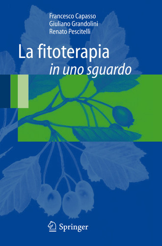 La fitoterapia in uno sguardo book cover by Francesco Capasso, Giuliano Grandolini, Renato Pescitelli