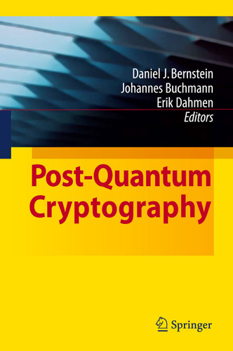 Post-Quantum Cryptography book cover by 