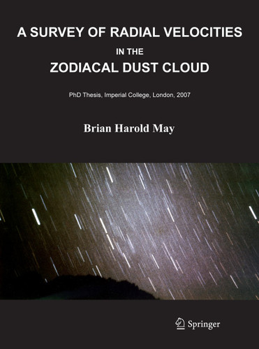 A Survey of Radial Velocities in the Zodiacal Dust Cloud book cover by Brian May