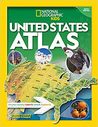 National Geographic Kids U.S. Atlas 2020, 6th Edition Cover