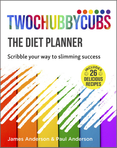 Twochubbycubs The Diet Planner: Scribble your way to Slimming Success book cover by Paul Anderson, James Anderson