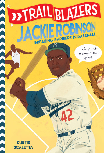 Trailblazers: Jackie Robinson: Breaking Barriers in Baseball (Trailblazers) book cover by Kurtis Scaletta