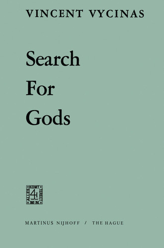 Search for Gods book cover by V. Vycinas