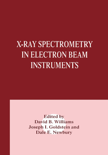 X-Ray Spectrometry in Electron Beam Instruments book cover by 