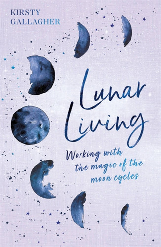 Lunar Living book cover by Kirsty Gallagher