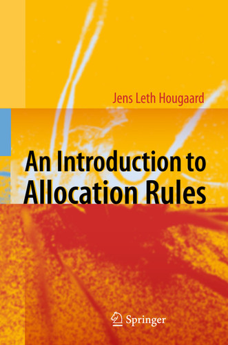 An Introduction to Allocation Rules book cover by Jens Leth Hougaard